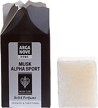 Ароматичний кубик для дому - Arganove Solid Perfume Cube Musk Alpha Sport — фото N2