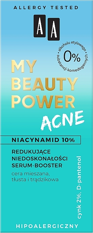 Сироватка-бустер для обличчя - AA My Beauty Power Acne — фото N5