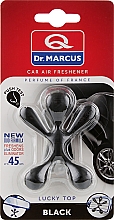 Духи, Парфюмерия, косметика Ароматизатор воздуха для автомобиля "Черный" - Dr.Marcus Lucky Top Black