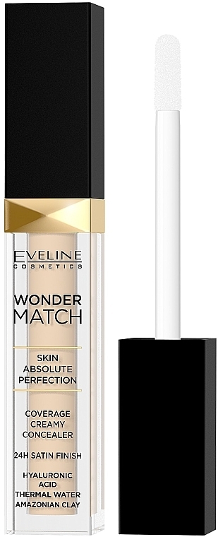 УЦІНКА Консилер - Eveline Cosmetics Wonder Match Coverage Creamy Concealer * — фото N1