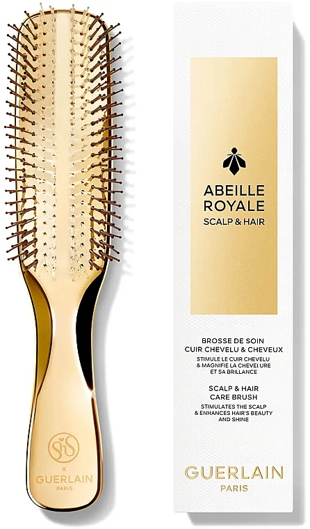 Щітка для волосся - Guerlain Abeille Royale Scalp & Hair Care Brush — фото N1