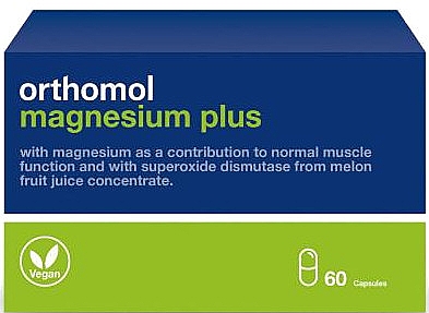 Витамины с экстрактом дыни "Magnesium Plus" - Orthomol Immun — фото N1
