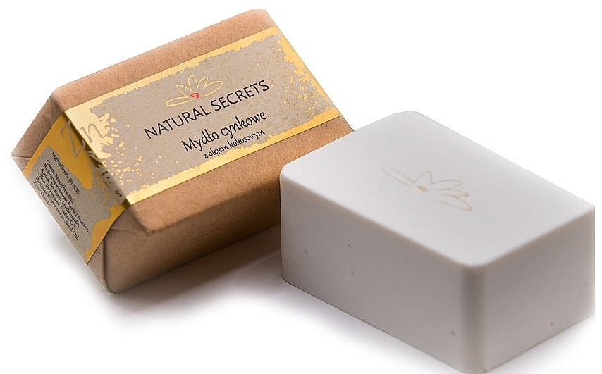 Цинковое мыло - Natural Secrets Zinc Soap — фото N1
