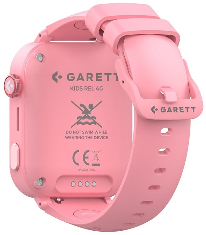 Смарт-часы для детей, розовые - Garett Smartwatch Kids Rel 4G — фото N4