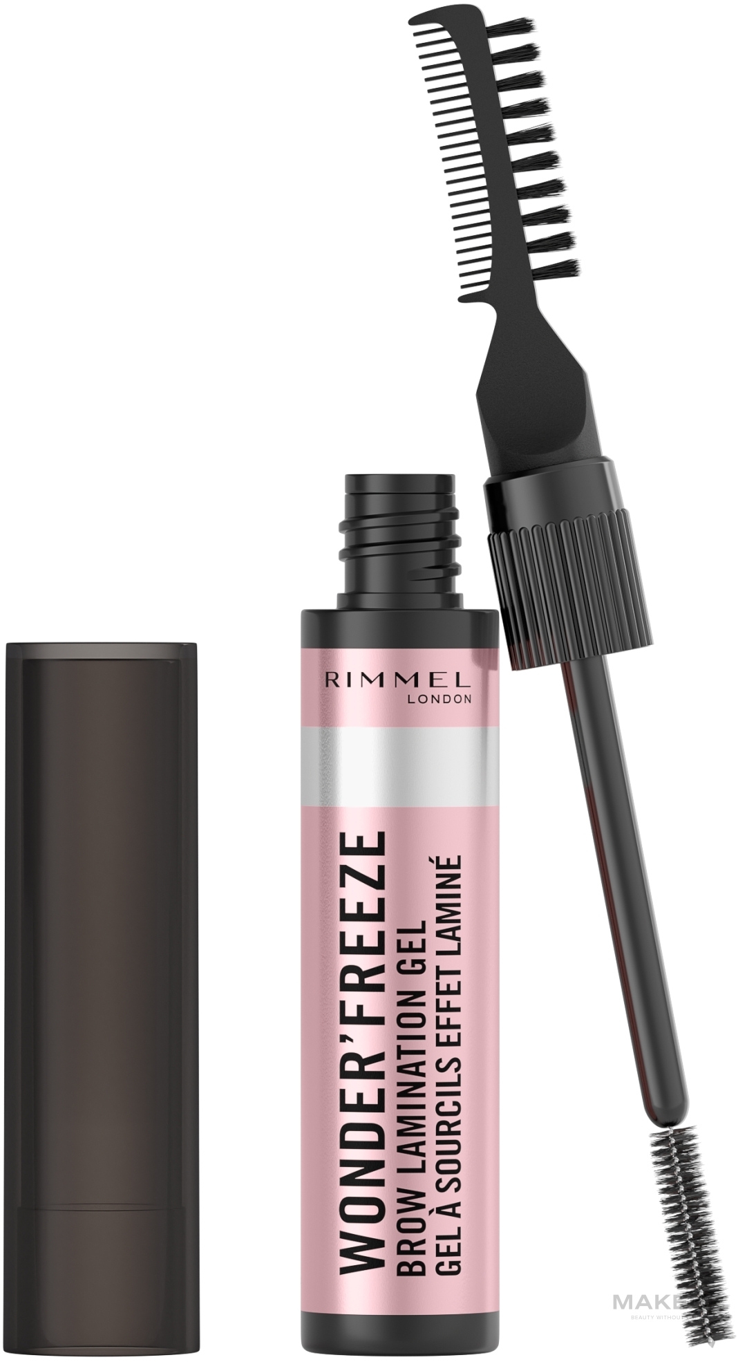 Гель для ламинирования бровей - Rimmel Wonder'Freeze Brow Lamination Gel — фото 001 - Clear