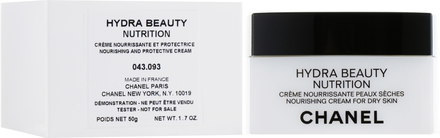 Chanel Hydra Beauty Nutrition Nourishing and Protective Cream
