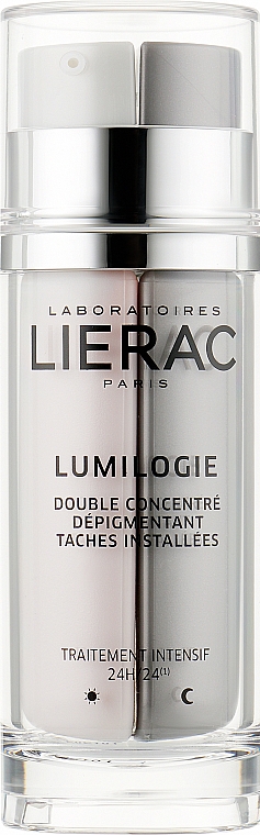 Денний і нічний подвійний концентрат для корекції темних плям - Lierac Lumilogie — фото N1