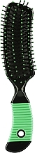 Парфумерія, косметика Щітка для волосся, 21 см, чорно-салатова - Ampli