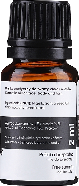 Олія для обличчя і тіла "Чорний кмин" - Your Natural Side Precious Oils Black Cumin Oil — фото N2