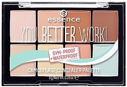 Парфумерія, косметика Палетка консилерів - Essence You Better Work! Camouflage Concealer Palette