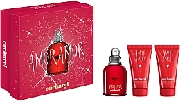 Духи, Парфюмерия, косметика Cacharel Amor Amor - Набор (edt/50ml + b/lot/2x50ml)