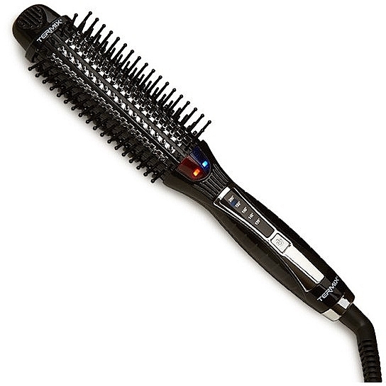 Щетка для выравнивания волос, черная - Termix Pro Flat Brush — фото N1