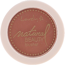 Компактные румяна для лица - Lovely Natural Beauty Blusher — фото N1