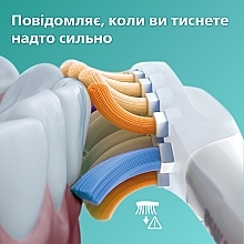 Электрическая звуковая зубная щетка с приложением, белая - Philips Sonicare DiamondClean Smart HX9911/19 — фото N2