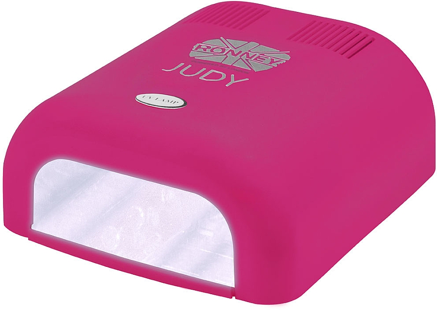 Лампа для ногтей UV, темно-розовая - Ronney Profesional Judy UV 36W (GY-UV-230) Lamp — фото N2