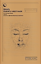 Тканевая маска-эссенция для лица с муцином улитки - Steblanc Snail Essence Sheet Mask — фото N1