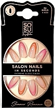Парфумерія, косметика Набір накладних нігтів - Sosu by SJ Salon Nails In Seconds Summer Romance