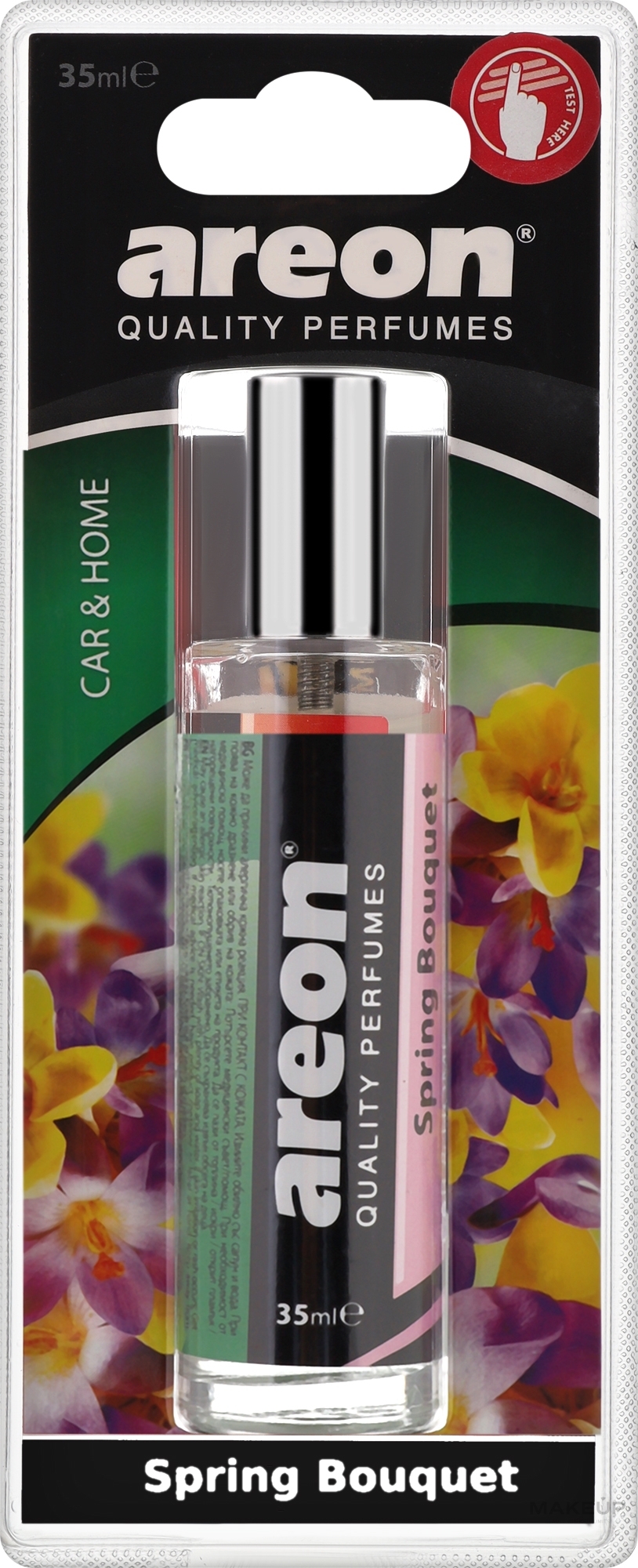 Аромадиффузор для авто "Весенний букет" - Areon Perfume Blister Spring Bouquet — фото 35ml