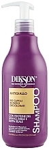Шампунь для светлых и обесцвеченных волос - Dikson Antigiallo Shampoo — фото N1