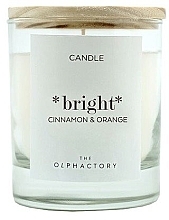Духи, Парфюмерия, косметика Ароматическая свеча - Ambientair Bright Orange & Cinnamon Candle