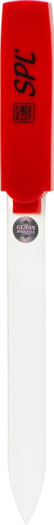 Пилочка хрустальная в пластиковом чехле 94-1352, 135 мм, красная - SPL — фото N2