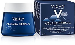 Ночной крем-гель для глубокого увлажнения - Vichy Aqualia Thermal Night SPA — фото N2