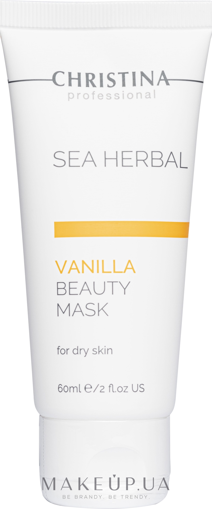 Ванильная маска красоты для сухой кожи - Christina Sea Herbal Beauty Mask Vanilla — фото 60ml