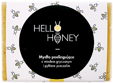 Пілінг-мило з бджолиним пилком і медом - Lullalove Exfoliating Soap Bar With Honey — фото N1