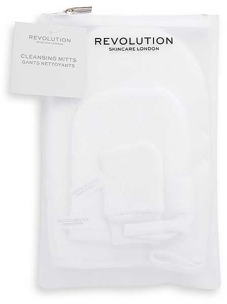 Набір рукавичок для зняття макіяжу - Revolution Skincare - Reusable Makeup Remover — фото N1