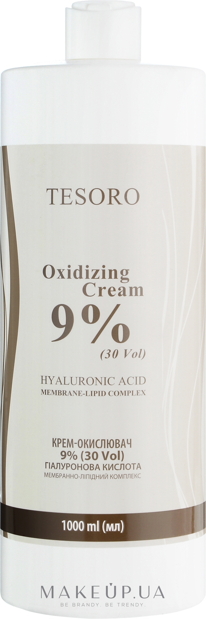 Крем-окислитель 9% - Moli Cosmetics Tesoro Oxidizing Cream 30 Vol — фото 1000ml