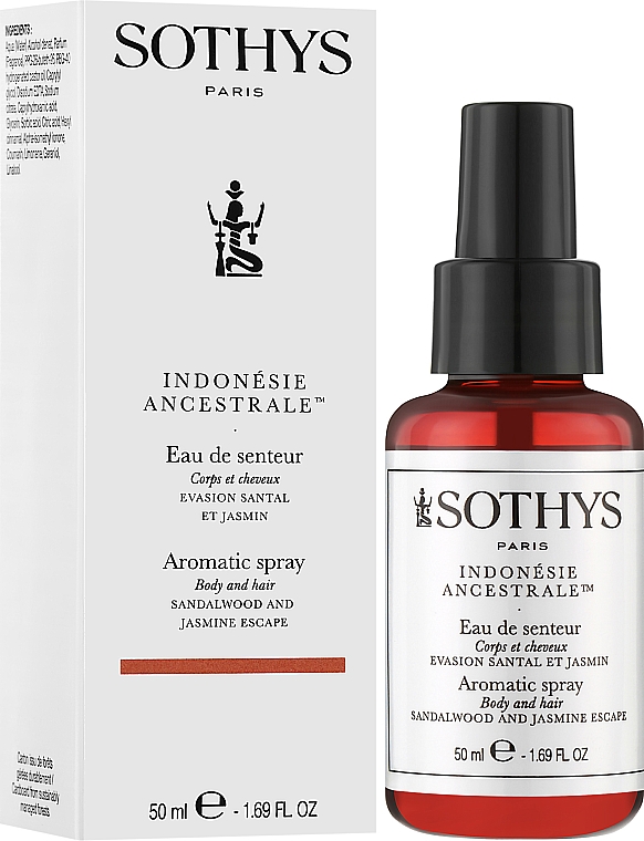 Лёгкий парфюмированный спрей для тела и волос - Sothys Aromatic Spray — фото N2
