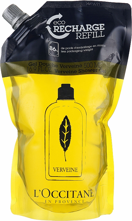 Гель для душу "Вербена" - L'Occitane Verbena Shower Gel (змінний блок) — фото N1