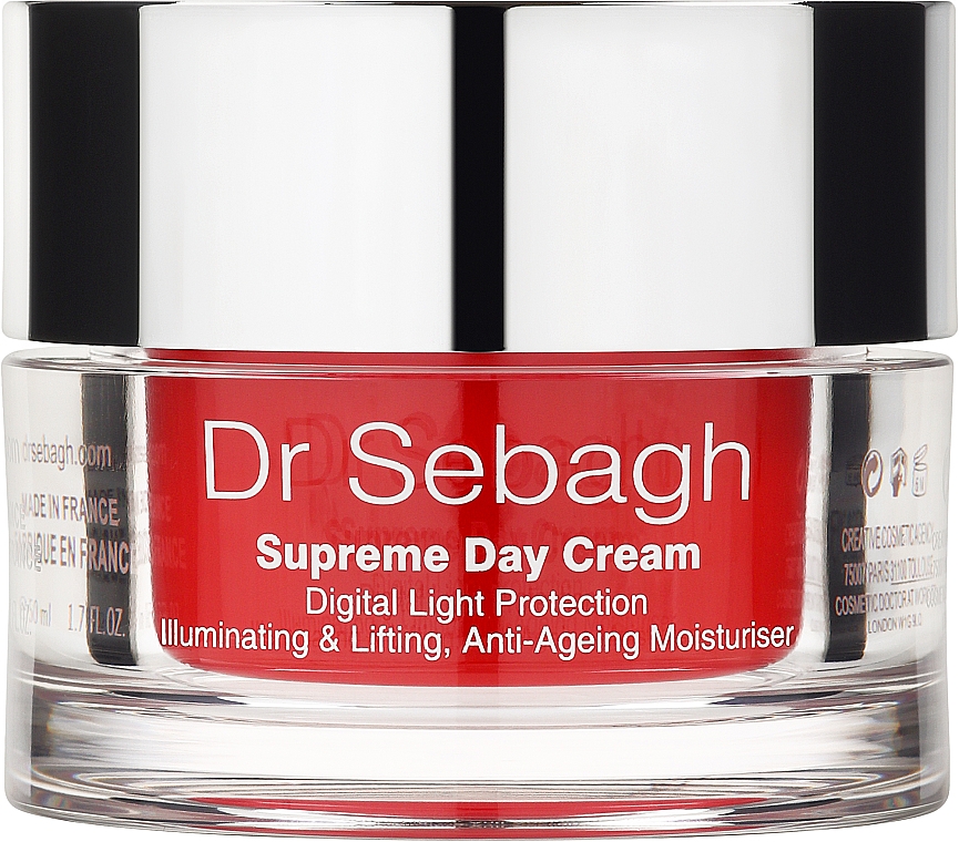 Відновлювальний денний крем глибокої дії - Dr. Sebagh Supreme Day Cream — фото N1