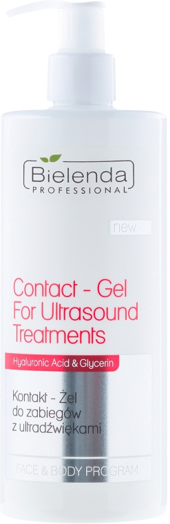 Контакт-гель для процедур с использованием ультразвука - Bielenda Professional Face&Body Program Contact-Gel For Ultrasound Treatment