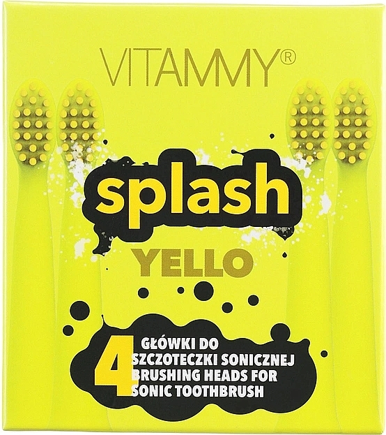 Насадка для електричної зубної щітки «Splash Yello» - Vitammy — фото N1