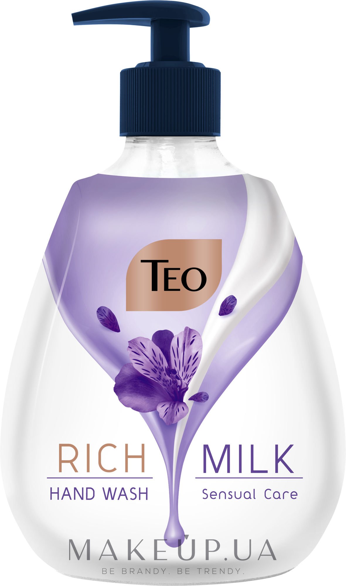 Рідке гліцеринове мило - Teo Rich Milk Sensual Care Hand Wash — фото 400ml