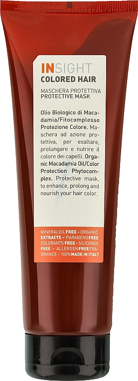 Маска для захисту кольору пофарбованого волосся - Insight Colored Hair Mask Protective — фото N1