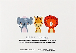 Парфумерія, косметика Набір для дітей - Love&Loss Little Jungle (sh gel/275ml + b/cr/275ml + bath foam/275ml)