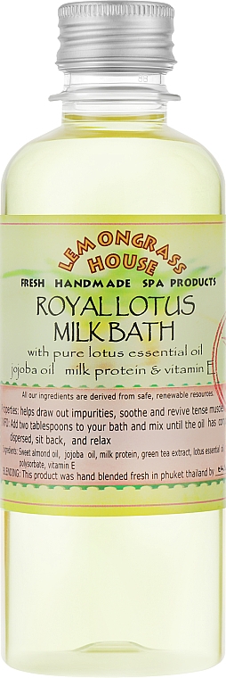 Молочна ванна "Королівський лотос" - Lemongrass House Royal Lotus Milk Bath — фото N3