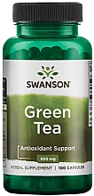 Парфумерія, косметика Харчова добавка "Зелений чай", 500 мг - Swanson Green Tea