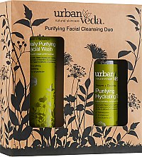 Парфумерія, косметика Набір - Urban Veda Botanics Purifying Facial Cleansing Duo (f/wash/150ml + toner/150ml)