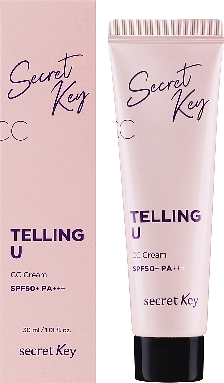 УЦЕНКА Легкий СС-крем - Secret Key Telling U CC Cream SPF 50 * — фото N2