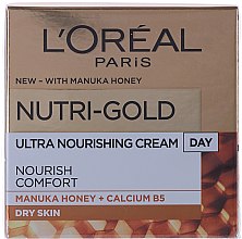 Духи, Парфюмерия, косметика Увлажняющий дневной крем для лица - L'Oreal Paris Nutri Gold Day Cream 