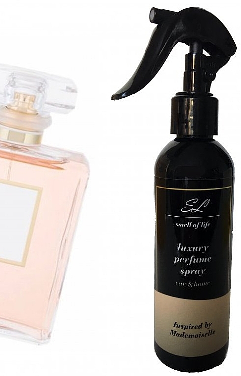 Ароматичний спрей для дому та авто - Smell Of Life Mademoiselle Perfume Spray Car & Home — фото N2