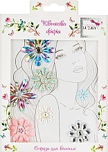 Парфумерія, косметика Стрази-наклейки для волосся "Квіткова Феєрія" - Lukky