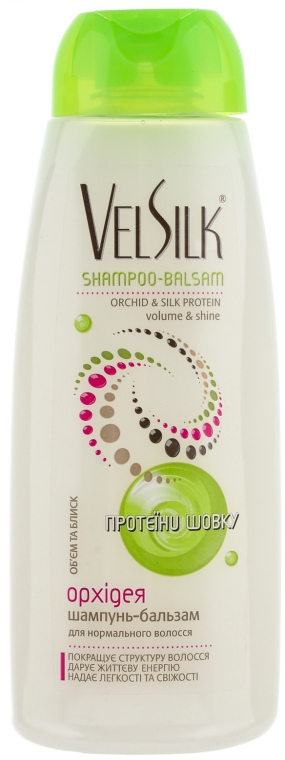 Шампунь-бальзам Орхидея с протеинами шелка - Velta Cosmetic VelSilk Shampoo-Balm