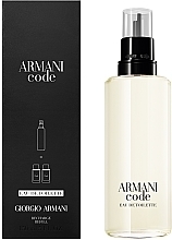 Giorgio Armani Code Homme Refill - Туалетная вода (флакон-наполнитель) — фото N2