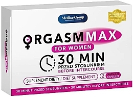 Парфумерія, косметика Капсули для підвищення жіночого лібідо - Medica-Group Orgasm Max For Women