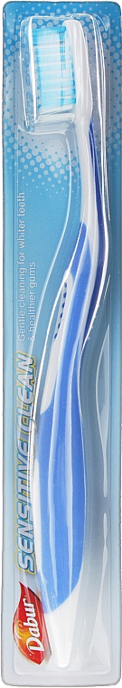 Набор "Sensitive", салатовый - Dabur Herb`l (toothbrush/1шт + toothpaste/150g) — фото N4