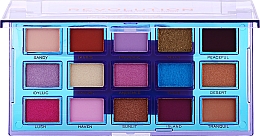 Духи, Парфюмерия, косметика Палетка теней для век - Makeup Revolution Reflective Eyeshadow Palette Ultra Violet